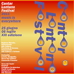 La copertina del Cantar Lontano CD 2011